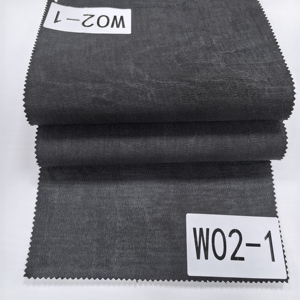 Fodere per scarpe nere con adesivo TPU Hot Melt Film in cotone tessuto laminato superiore per la modellatura del materiale - Product Image 2