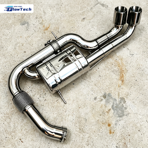 Sistema de escape Cat-Back de acero inoxidable de alto flujo premium con válvula integrada para BMW i8 1.5T Hybrid Supercar - Product Image 6