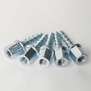 Ancrage de fixation <span class=keywords><strong>pour</strong></span> tige filetée en acier galvanisé Vis à béton auto-coupante Boulon de montage <span class=keywords><strong>pour</strong></span> <span class=keywords><strong>plafond</strong></span>/mur M6 1/4 \ "3/8 \" 1/2 \ "Tailles pouces - Product Image 3