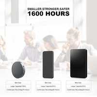 Enregistreur Vocal Numérique 2026 70h Type-C 440mAh, Appareil d'Enregistrement Audio à Activation Vocale pour Conférences Réunions, Lecteur Enregistreur OEM ODM
