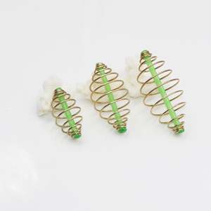 Cage d'appât de pêche en ligne, 3 tailles, source d'alimentation pour la pêche à la carpe, eau douce et salée - Product Image 1