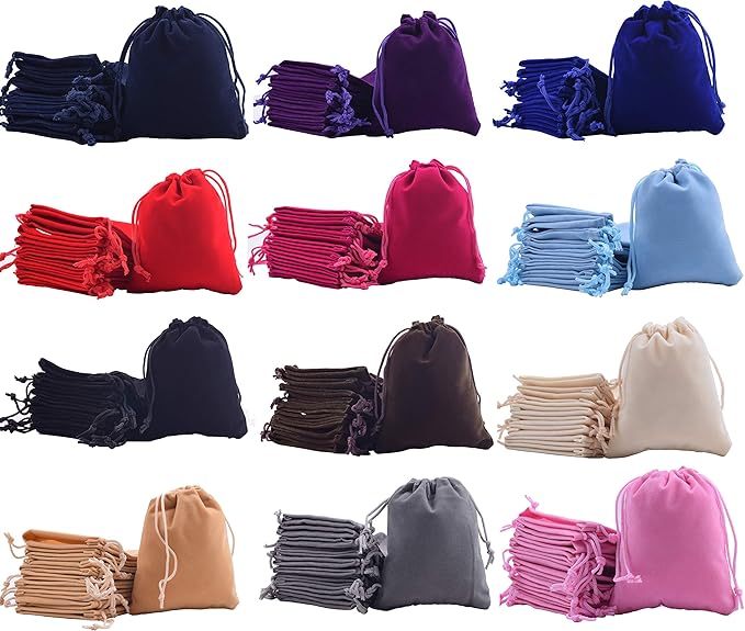 Wholesale Recyclable Velvet Drawstring Jewelry Storage