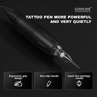 2025 vente chaude Kit de Machine à tatouer rotative batterie au Lithium sans fil pour débutants pistolet de tatouage d'art corporel jetable