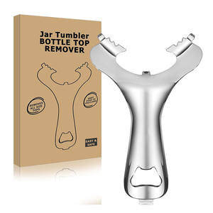 Abridor de tarros Mason sin abolladuras de tapa o daños, abridor de tarros multifuncional, fácil giro, Manual, removedor superior de mano, abridor de botellas - Product Image 2