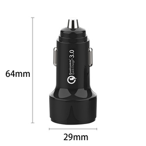 Cargador de coche dual Qc3.0 6.2a con doble USB, carga rápida para teléfono y dispositivo, entrada de 12-24v, salida de 36w - Product Image 5