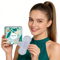 Culottes jetables super absorbantes à marque privée pour femmes, respirantes, en coton biologique, serviettes hygiéniques anioniques super absorbantes