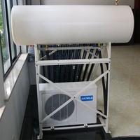 Anti Pembekuan Termodinamika Pemanas Air Tenaga Surya, Solar Pipa Panas Pemanas Air Tabung Kaca untuk Pemanas Air Tenaga Surya