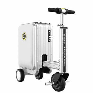 กระเป๋าเดินทางอัจฉริยะ <span class=keywords><strong>Airwheel</strong></span> SE3S รุ่นใหม่ ปี 2026 ขนาด 20 นิ้ว  วัสดุอะลูมิเนียม  แบบล้อลากขึ้นเครื่องได้ - Product Image 1