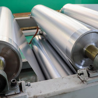 Pita Aluminium Berlapis Plastik Tahan Air dengan Kekuatan Tarik Tinggi untuk Kabel Optik Komunikasi