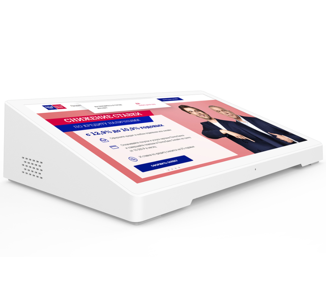 10.1 Inch Android Tablet for Restaurant Desktop Type HD LCD Digital Signage Menu Display and Advertising Equipment