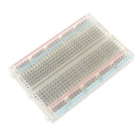 400 Points d'attache transparents, Mini carte de Test sans soudure, carte de bricolage pour carte de Circuit de Test de Bus
