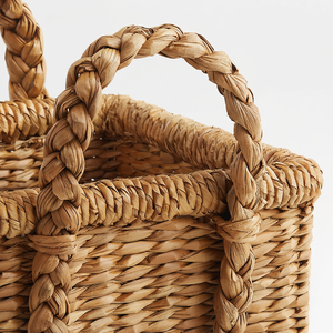 House Packing Modern Natural Wholesales <b>Picnic</b> Flower OEM Customized Seagrass Baby <b>Basket</b> Style - Product Image 1