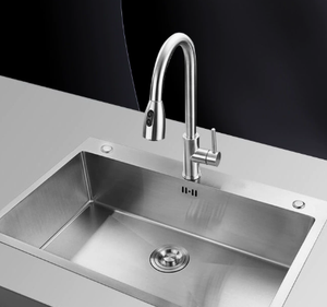 Fregadero de Cocina Moderno de Acero Inoxidable Cepillado CONREX RV4237, Hecho a Mano, de Gran Capacidad, Fácil de Limpiar, con 3 Años de Garantía - Product Image 2