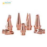 Buse de soudage laser à fibre portative, buse en cuivre durable, soudage lisse sans scories, buse de guidage, marque QILIN