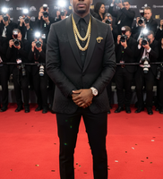 Chaîne cubaine plaquée or 24 carats Z H avec serti griffe, bijoux en laiton pour femmes et hommes, style hip-hop classique, cadeau