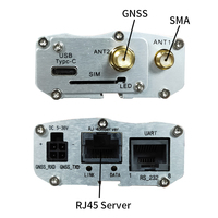 Módem global 4G RS232 UART RJ45 remoto TCP/IP a puerto serial Terminal de comunicación del servidor Ethernet Módem 2G LTE de 2G