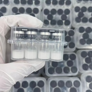 Poudre de peptide GHK-CU de haute pureté, faible MOQ, matière première cosmétique, poudre de peptide de cuivre GHK-CU lyophilisée, OEM/ODM - Product Image 1