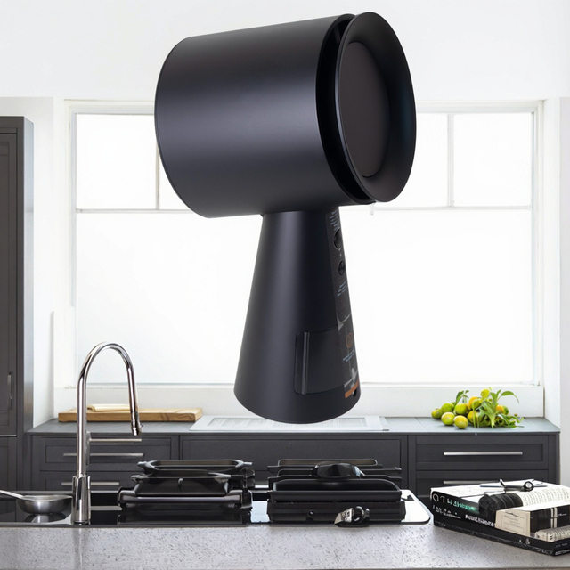 Table Top Exhaust Fan Mini Portable Extractor Hood Modern Luxury Kitchen Desktop Range Hood