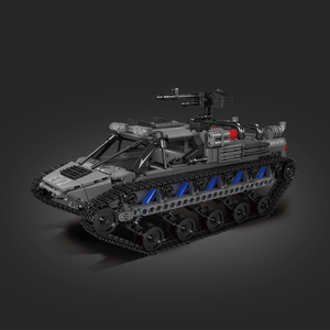 Moule Roi 20030 1046PCS <span class=keywords><strong>Militaire</strong></span> Série EV2 Tout Terrain Piste Voiture Bloc de Construction Modèle Technique Éducatif Jouet Festival Cadeau - Product Image 1