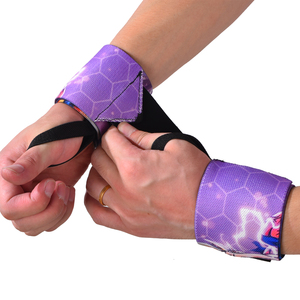 Wholesale Custom Logo Anime Berserk Neoprene Breathable Wrist Support <b>Wraps</b> Adjustable Hook Eye Closure for Weight Lifting Gym - Product Image 5