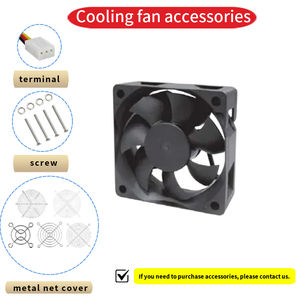 Sunon MF60201V1 MF60202V1 <span class=keywords><strong>Mini</strong></span> ventilateurs axiaux CC 60x60x20mm alimentation électrique 5700 tr/min échappement <span class=keywords><strong>silencieux</strong></span> petite taille DC12V 24V ventilateur <span class=keywords><strong>extracteur</strong></span> - Product Image 6