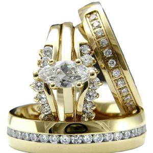 Anello Nuziale Q212 da Donna in Oro Giallo con Diamante Naturale Taglio a Pera Colore G e Pietre Laterali - Product Image 6