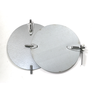 HVAC प्रणाली मैनुअल दौर समायोज्य हवा नली तितली नियंत्रण स्पंज ब्लेड - Product Image 3