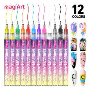 <span class=keywords><strong>Nail</strong></span> Art Graffiti Pen 0.5Mm Borstelen Nagels Diy Sneldrogende Dot Haak Lijn Pen Voor Nagels Art Design Manicure <span class=keywords><strong>Nail</strong></span> Diy Decoratie - Product Image 1