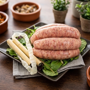 Boyau de collagène comestible 20 mm – Vente en gros directe usine – Boyaux de saucisse naturels comestibles pour grandes saucisses - Product Image 1