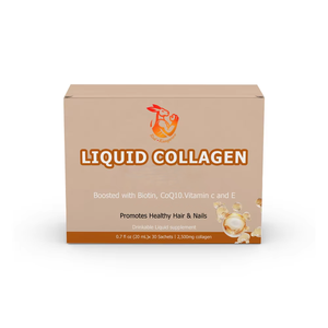 Liquide Oral de Collagène Peptidique OEM ODM avec Biotine pour Restaurer l'Élasticité de la Peau et Équilibrer le Sébum – Complément Liquide à Base de Plantes - Product Image 1