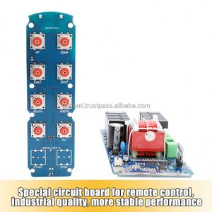 Manufacturer's 6-Button 2-Motion Industrial Crane Hoist Remote <b>Control</b> 12-65V 65-440V Signal Range 433MHz <b>Wireless</b> Stable - Product Image 5