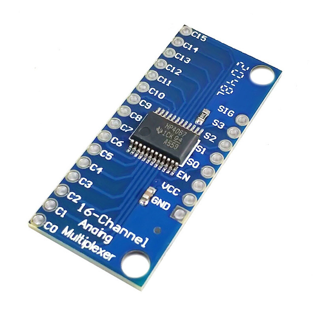 Cd0404067 High-Speed CMOS 16-Channel Analog Multiplexer Analog/Digital