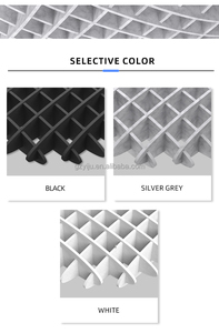 Deflettore appeso a soffitto per uso ufficio con Design moderno stile in fibra di poliestere deflettore materiale fonoassorbente - Product Image 3