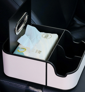 Boîte d'accoudoir <span class=keywords><strong>avant</strong></span> de <span class=keywords><strong>voiture</strong></span> personnalisée à succès, en cuir PU, <span class=keywords><strong>rangement</strong></span> avec design professionnel/luxueux, ajustement universel - Product Image 6