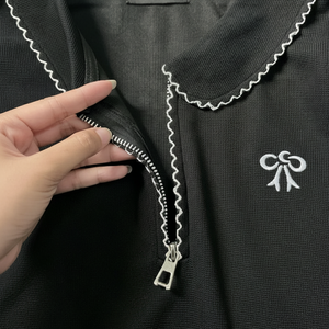 Camiseta de Diseño OEM para Mujer, Estilo Casual de Verano, Alta Calidad, Manga Larga, Cómoda, Venta al Por Mayor, con Botones, Corte Ajustado - Product Image 1