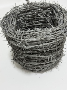 <span class=keywords><strong>ลวดหนาม</strong></span>สองเส้นแบบม้วน ขนาด <span class=keywords><strong>14</strong></span> เกจ ยาว 300 เมตร ลวดเหล็กชุบสังกะสี 2 จุด ติดตั้งง่าย ป้องกันได้ดี - Product Image 6