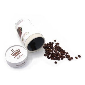 Eco-Friendly Aluminum <b>Foil</b> Lining Circular Paper <b>Containers</b> Packaging Coffee Tea Sugar Snacks Candies Cookies and Chocolate - Product Image 6