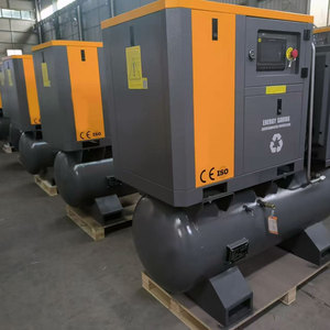 Compresor de Aire de Tornillo 4 en 1 de 11/15 kW, Súper Silencioso, Compresor de Aire Rotatorio para CNC, Precios de Fábrica - Product Image 1