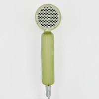 Sèche-cheveux ionique pliable en plastique avec diffuseur, moteur DC professionnel à ions négatifs 1000W, 2 vitesses, portable pour les voyages et la maison