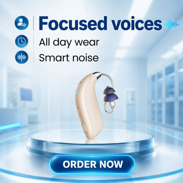 Flysound Wholesale Medical Mini 60dB Gain RIC OTC Rechargeable Hearing Aid for for 50 Channels Binaural Drying Charging