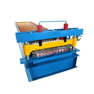 Metal Roofing Corrugated Steel Sheet Making Machine Colored Steel Wall Roof Panel Cold Roll Forming Machine