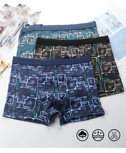 Boxer Sexy su misura intimo uomo taglie forti slip e Boxer pettinate biancheria intima di cotone per gli uomini Boxer - Product Image 4