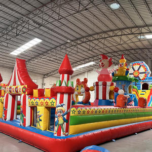 <span class=keywords><strong>Castillo</strong></span> Hinchable Infantil para Exteriores, Gran Parque de Atracciones, Centro Comercial, Atrio, Cama Elástica, Red de Juego, Fortín Travieso, Fabricantes - Product Image 4