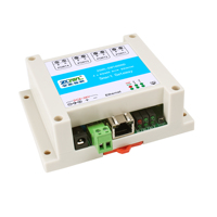 Convertidor de RS485 a Ethernet de 4 Puertos |   Gateway Modbus TCP con Puesta en Marcha Activa y Soporte para JSON |   SDK