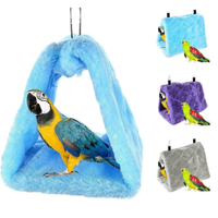 Nid d'oiseau chaud maison lit d'oiseau pour cage en peluche perroquet suspendu hamac hangar cabane cage pour perruche calopsitte inséparable cacatoès