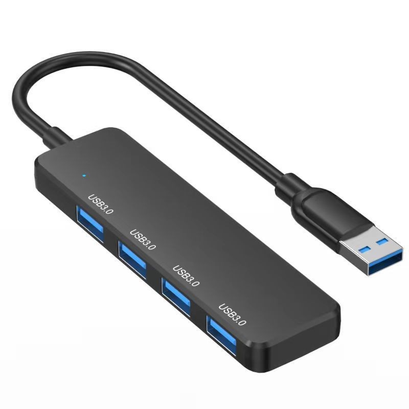 USB 3.0 de 4 puertos negro