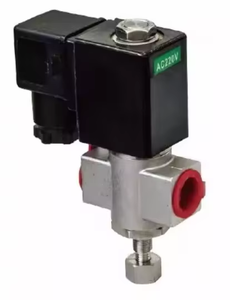Válvula Solenoide <span class=keywords><strong>Biestable</strong></span> de Estructura Compacta de Latón y Aluminio Directa de Fábrica, Válvula Solenoide de Bobina Auto-sostenible para Aire y Agua - Product Image 3