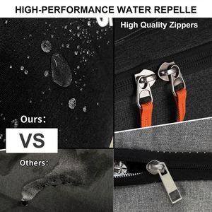 Funda Protectora para Tabla de Snowboard, Impermeable, Rígida, Ligera, Antirrobo, para Esquí al Aire Libre, Portátil, de Poliéster - Product Image 4