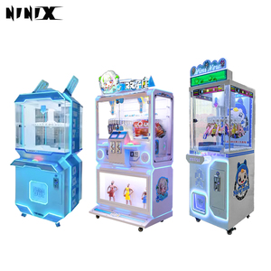 Ambassador Mini Arcade Crane Toy Uso en el hogar Juego de garra real de segunda mano Electronic Story Pill Doll Machine - Product Image 5