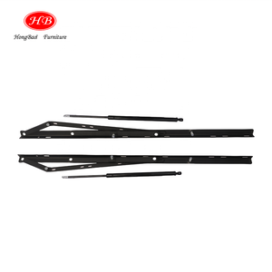 Lit pliant de rangement innovant, lisse et silencieux Charnières de support de levage hydraulique - Product Image 3